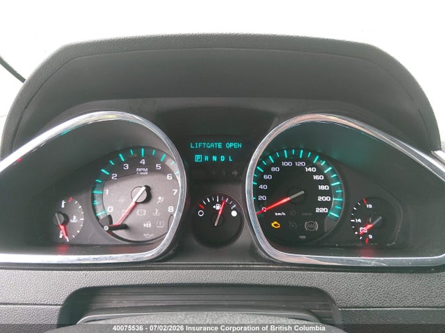 40075536 :رقم المزاد ، 1GNLRFED0AS118709 vin ، 2010 Chevrolet Traverse Lt مزاد بيع