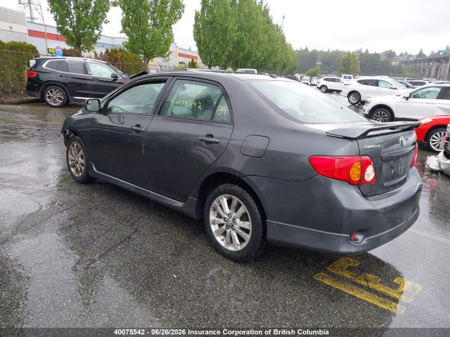 2009 Toyota Corolla S/le/xle მანქანა იყიდება აუქციონზე, vin: 2T1BU40E09C120450, აუქციონის ნომერი: 40075542