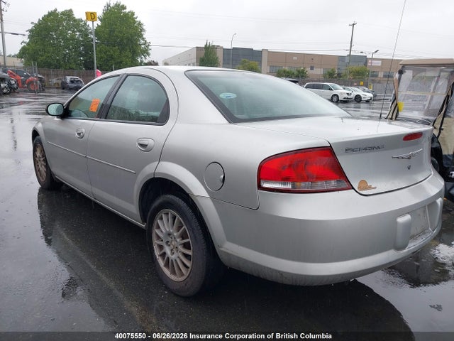 2006 Chrysler Sebring Touring მანქანა იყიდება აუქციონზე, vin: 1C3EL56R76N180464, აუქციონის ნომერი: 40075550