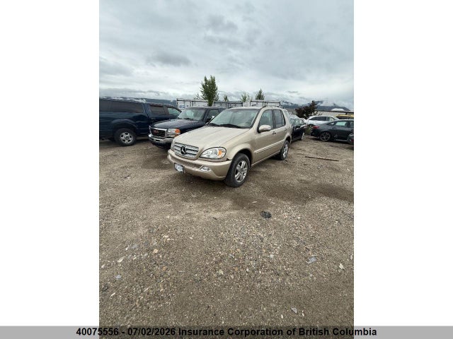 Продаж на аукціоні авто 2005 Mercedes-benz Ml 350, vin: 4JGAB57E55A532306, номер лоту: 40075556