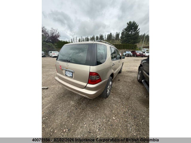 Продаж на аукціоні авто 2005 Mercedes-benz Ml 350, vin: 4JGAB57E55A532306, номер лоту: 40075556