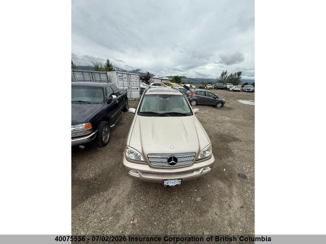 Продаж на аукціоні авто 2005 Mercedes-benz Ml 350, vin: 4JGAB57E55A532306, номер лоту: 40075556