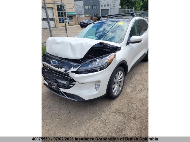 2021 Ford Escape Titanium მანქანა იყიდება აუქციონზე, vin: 1FMCU9J92MUA54025, აუქციონის ნომერი: 40075559