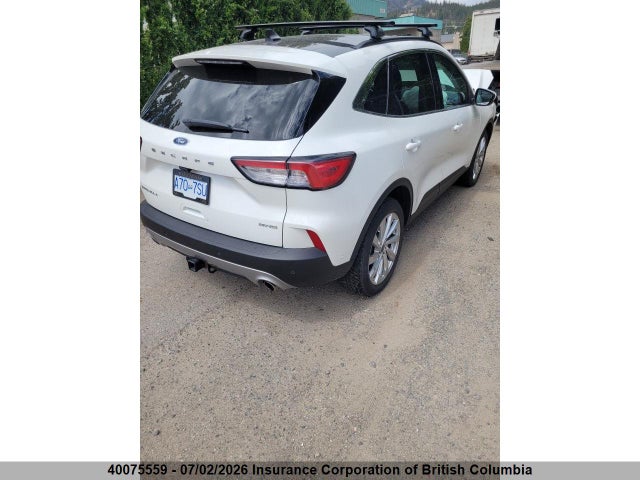 2021 Ford Escape Titanium მანქანა იყიდება აუქციონზე, vin: 1FMCU9J92MUA54025, აუქციონის ნომერი: 40075559