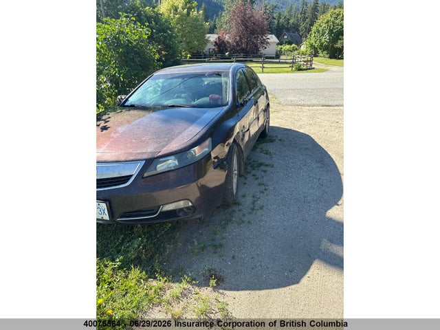 40075564 :رقم المزاد ، 19UUA8F23CA800068 vin ، 2012 Acura Tl مزاد بيع
