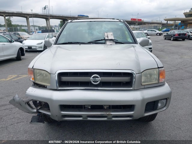 2002 Nissan Pathfinder Le/se მანქანა იყიდება აუქციონზე, vin: JN8DR09Y72W715829, აუქციონის ნომერი: 40075567