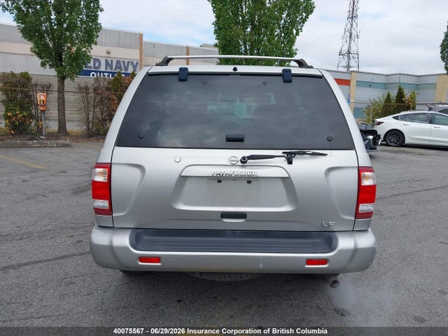 2002 Nissan Pathfinder Le/se მანქანა იყიდება აუქციონზე, vin: JN8DR09Y72W715829, აუქციონის ნომერი: 40075567