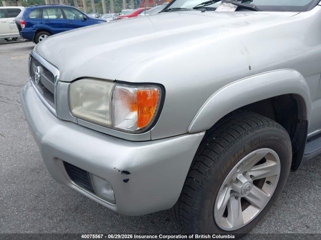 2002 Nissan Pathfinder Le/se მანქანა იყიდება აუქციონზე, vin: JN8DR09Y72W715829, აუქციონის ნომერი: 40075567