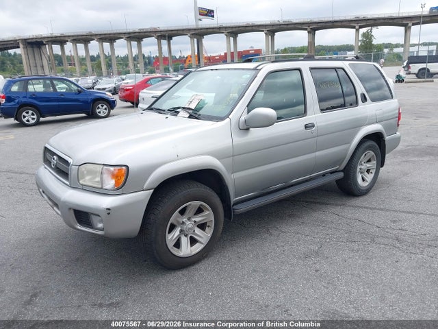 2002 Nissan Pathfinder Le/se მანქანა იყიდება აუქციონზე, vin: JN8DR09Y72W715829, აუქციონის ნომერი: 40075567