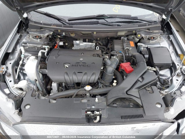 40072481 :رقم المزاد ، JA32U2FU1HU602914 vin ، 2017 Mitsubishi Lancer Es مزاد بيع