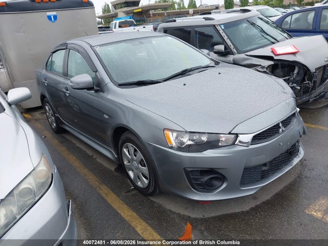 40072481 :رقم المزاد ، JA32U2FU1HU602914 vin ، 2017 Mitsubishi Lancer Es مزاد بيع