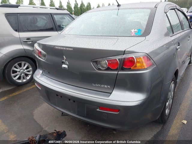 40072481 :رقم المزاد ، JA32U2FU1HU602914 vin ، 2017 Mitsubishi Lancer Es مزاد بيع