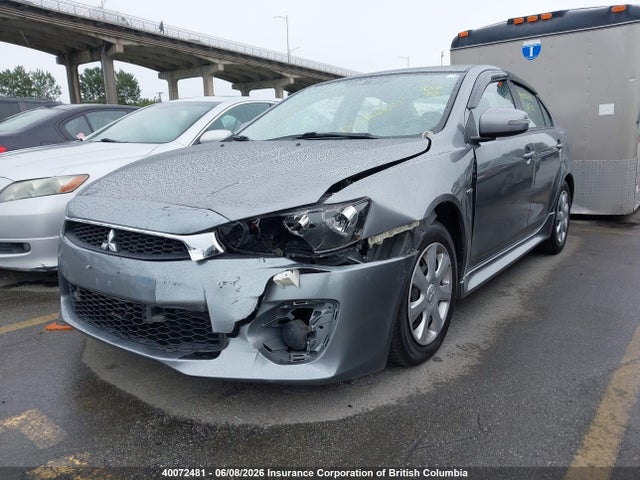 40072481 :رقم المزاد ، JA32U2FU1HU602914 vin ، 2017 Mitsubishi Lancer Es مزاد بيع