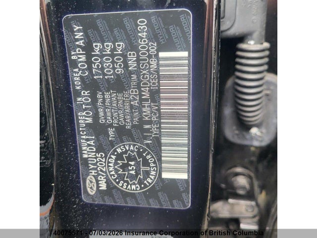 Продажа на аукционе авто 2025 Hyundai Elantra Sel Sport, vin: KMHLM4DGXSU006430, номер лота: 40075571