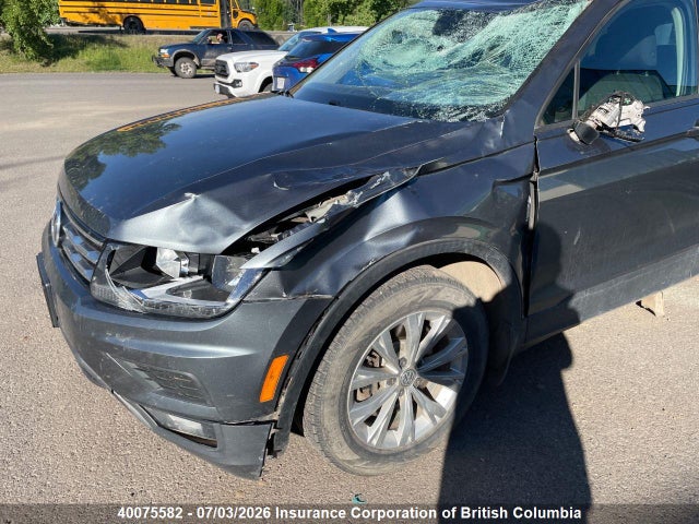 Продаж на аукціоні авто 2018 Volkswagen Tiguan Trendline, vin: 3VV0B7AX9JM005650, номер лоту: 40075582
