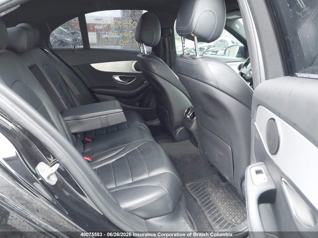 40075583 :رقم المزاد ، 55SWF4KB1HU192183 vin ، 2017 Mercedes-benz C 300 4matic مزاد بيع