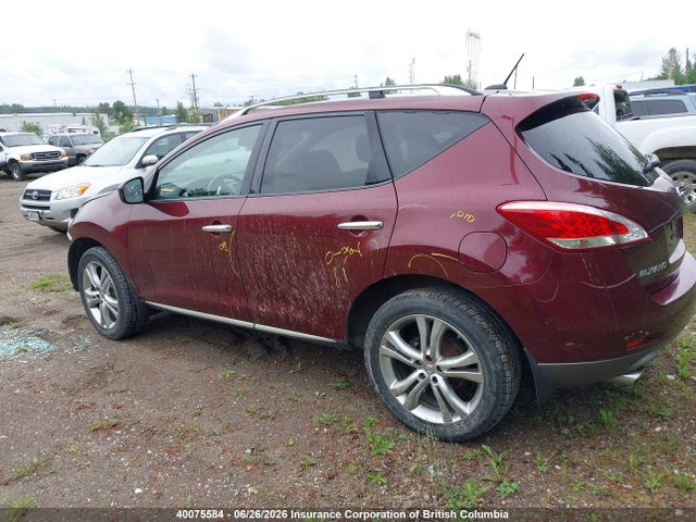 Aukcja sprzedaży 2011 Nissan Murano Le, vin: JN8AZ1MW6BW183164, numer aukcji: 40075584