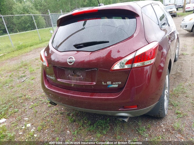 Aukcja sprzedaży 2011 Nissan Murano Le, vin: JN8AZ1MW6BW183164, numer aukcji: 40075584