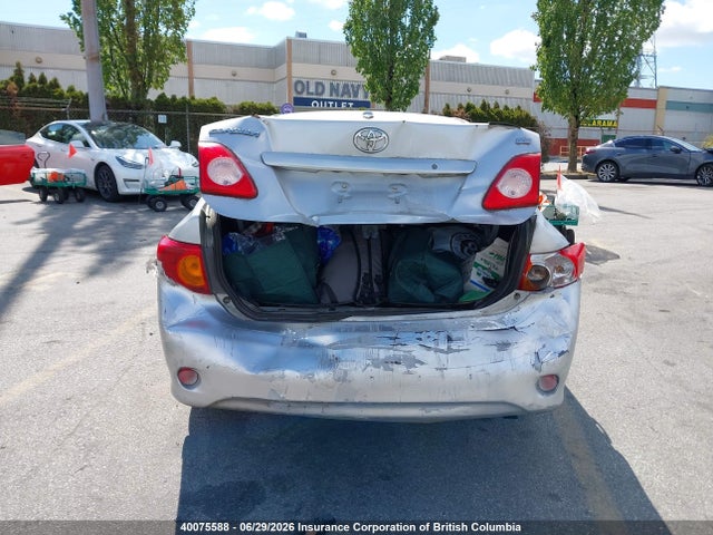 40075588 :رقم المزاد ، 2T1BU40E89C055198 vin ، 2009 Toyota Corolla Ce مزاد بيع