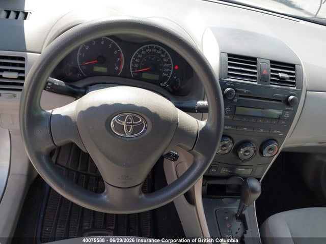 40075588 :رقم المزاد ، 2T1BU40E89C055198 vin ، 2009 Toyota Corolla Ce مزاد بيع