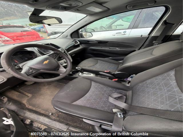 Aukcja sprzedaży 2019 Chevrolet Spark, vin: KL8CD6SA2KC783200, numer aukcji: 40075589