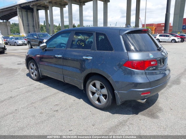 40075593 :رقم المزاد ، 5J8TB182X7A800152 vin ، 2007 Acura Rdx مزاد بيع