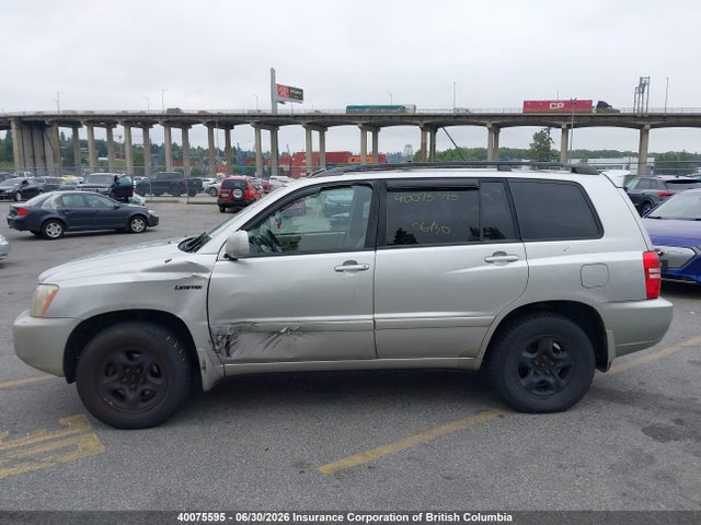 40075595 :رقم المزاد ، JTEHF21A710030128 vin ، 2001 Toyota Highlander مزاد بيع