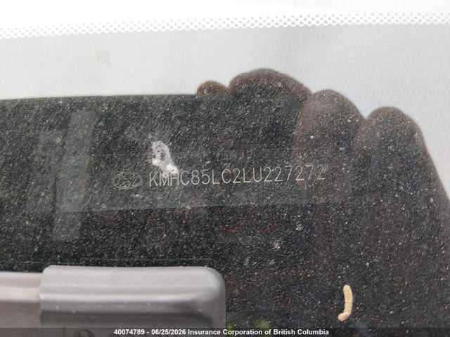 40074789 :رقم المزاد ، KMHC85LC2LU227272 vin ، 2020 Hyundai Ioniq Sel مزاد بيع