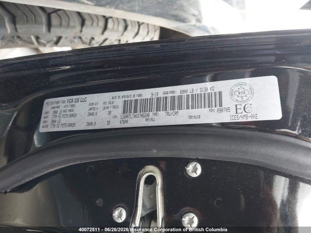 RAM 1500 Classic Slt 2019 1C6RR7LTXKS706208 Image 9