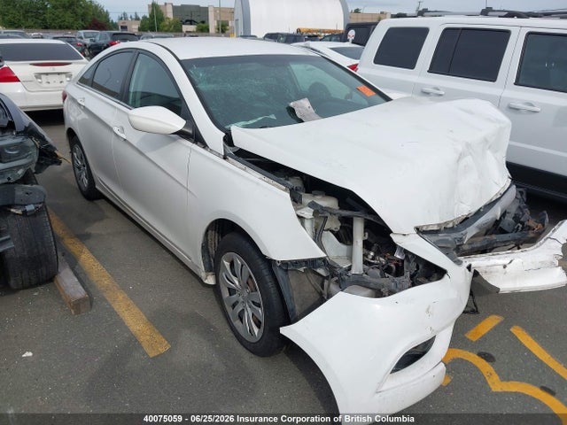 2012 Hyundai Sonata Gls მანქანა იყიდება აუქციონზე, vin: 5NPEB4AC9CH337757, აუქციონის ნომერი: 40075059