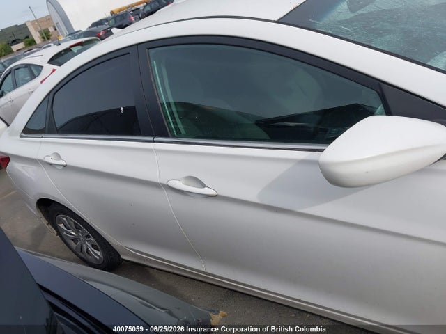 2012 Hyundai Sonata Gls მანქანა იყიდება აუქციონზე, vin: 5NPEB4AC9CH337757, აუქციონის ნომერი: 40075059