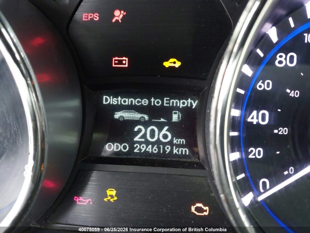 2012 Hyundai Sonata Gls მანქანა იყიდება აუქციონზე, vin: 5NPEB4AC9CH337757, აუქციონის ნომერი: 40075059