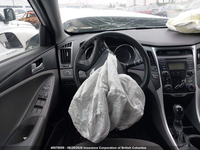 2012 Hyundai Sonata Gls მანქანა იყიდება აუქციონზე, vin: 5NPEB4AC9CH337757, აუქციონის ნომერი: 40075059