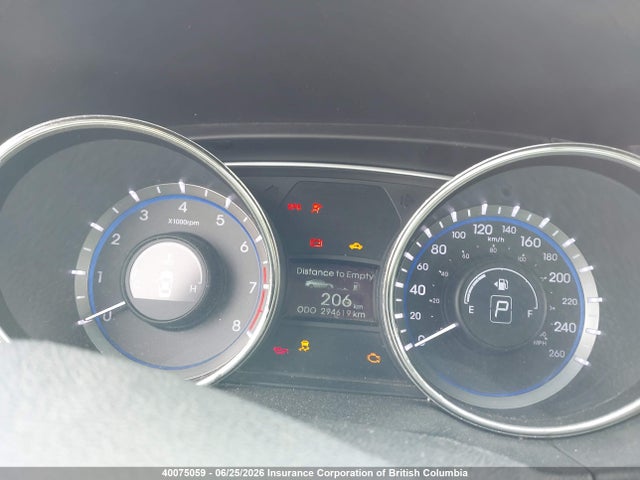 2012 Hyundai Sonata Gls მანქანა იყიდება აუქციონზე, vin: 5NPEB4AC9CH337757, აუქციონის ნომერი: 40075059
