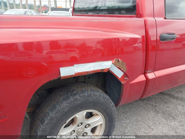 2006 Dodge Dakota Quad Slt მანქანა იყიდება აუქციონზე, vin: 1D7HW48N06S606281, აუქციონის ნომერი: 40075626