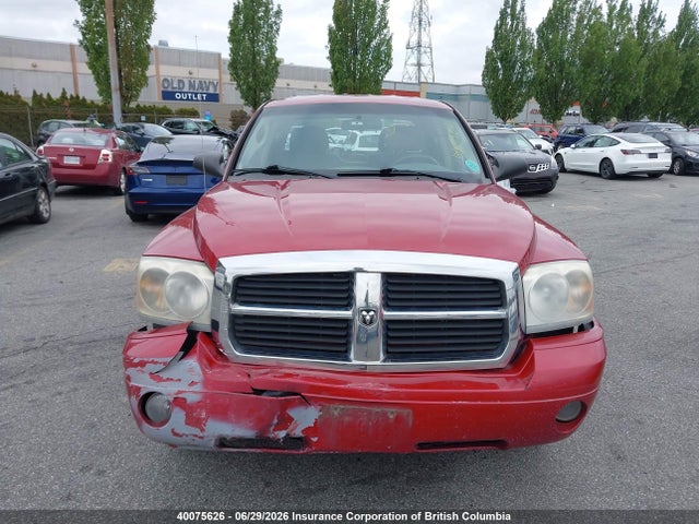 2006 Dodge Dakota Quad Slt მანქანა იყიდება აუქციონზე, vin: 1D7HW48N06S606281, აუქციონის ნომერი: 40075626