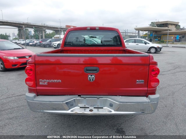 2006 Dodge Dakota Quad Slt მანქანა იყიდება აუქციონზე, vin: 1D7HW48N06S606281, აუქციონის ნომერი: 40075626