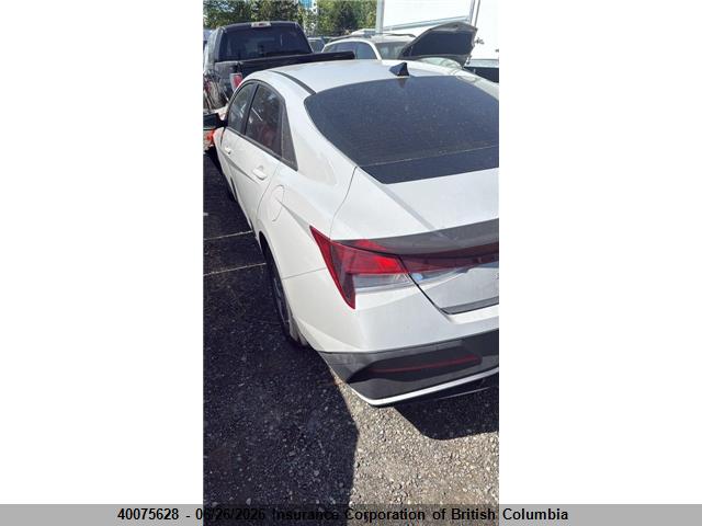 40075628 :رقم المزاد ، KMHLM4DG8SU952008 vin ، 2025 Hyundai Elantra Sel Sport مزاد بيع