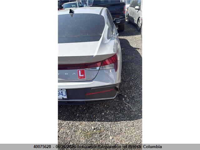 40075628 :رقم المزاد ، KMHLM4DG8SU952008 vin ، 2025 Hyundai Elantra Sel Sport مزاد بيع