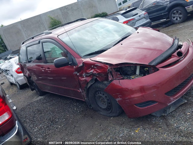 2008 Toyota Sienna Ce/le მანქანა იყიდება აუქციონზე, vin: 5TDZK23C38S169991, აუქციონის ნომერი: 40072419