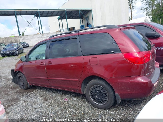 2008 Toyota Sienna Ce/le მანქანა იყიდება აუქციონზე, vin: 5TDZK23C38S169991, აუქციონის ნომერი: 40072419