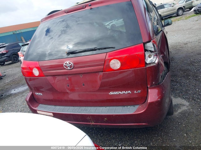 2008 Toyota Sienna Ce/le მანქანა იყიდება აუქციონზე, vin: 5TDZK23C38S169991, აუქციონის ნომერი: 40072419