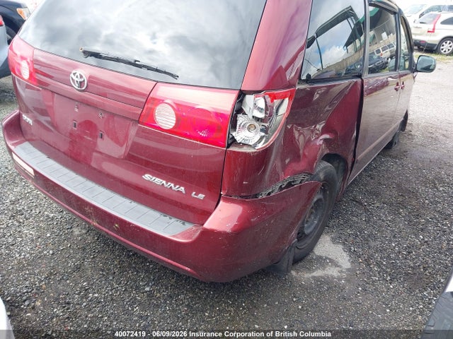 2008 Toyota Sienna Ce/le მანქანა იყიდება აუქციონზე, vin: 5TDZK23C38S169991, აუქციონის ნომერი: 40072419
