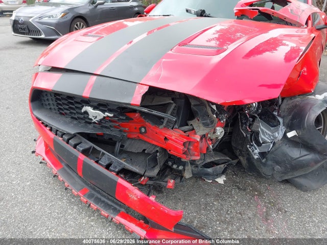 2021 Ford Mustang Ecoboost/ecoboost Premium მანქანა იყიდება აუქციონზე, vin: 1FA6P8TH2M5124999, აუქციონის ნომერი: 40075636