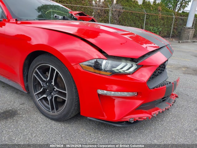 2021 Ford Mustang Ecoboost/ecoboost Premium მანქანა იყიდება აუქციონზე, vin: 1FA6P8TH2M5124999, აუქციონის ნომერი: 40075636