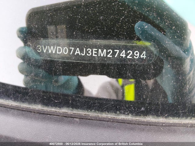 3VWD07AJ3EM274294 Volkswagen JETTA SE
