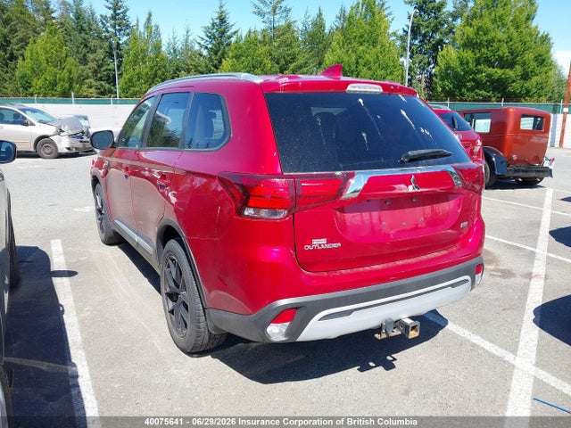 2020 Mitsubishi Outlander Limited Edition/se/sel მანქანა იყიდება აუქციონზე, vin: JA4JZ3AX9LZ611498, აუქციონის ნომერი: 40075641