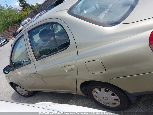 2000 Toyota Echo მანქანა იყიდება აუქციონზე, vin: JTDBT1238Y0048449, აუქციონის ნომერი: 40075642