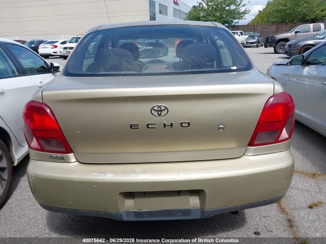 2000 Toyota Echo მანქანა იყიდება აუქციონზე, vin: JTDBT1238Y0048449, აუქციონის ნომერი: 40075642