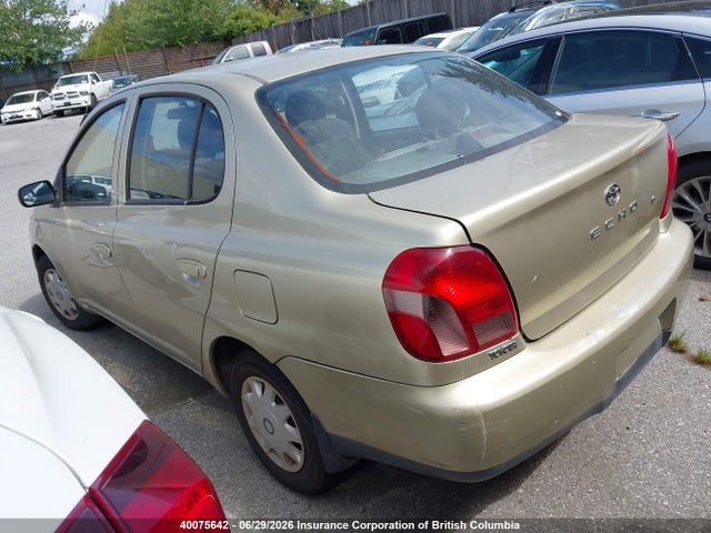 2000 Toyota Echo მანქანა იყიდება აუქციონზე, vin: JTDBT1238Y0048449, აუქციონის ნომერი: 40075642